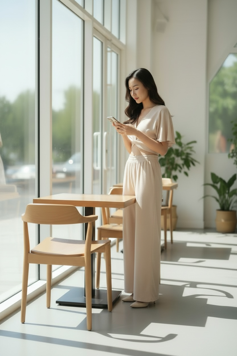 Zenana Woven Airflow Twisted Top & Wide Leg Pants Set